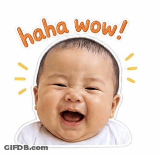 Baby Crying With Waaah Sticker GIF