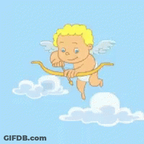 Baby Cupid Love Arrow GIF