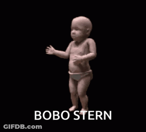 Baby Dancing Bobo Stern GIF