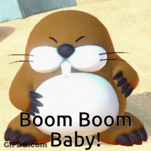 Baby Dancing In Front Of StartTamilChat Sign GIF