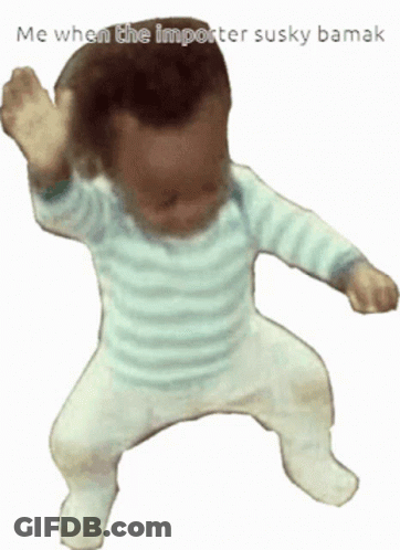 Baby Dancing With Susky Bamak Caption GIF