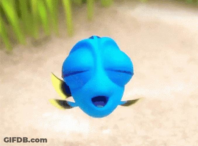 Baby Dory Talking GIF