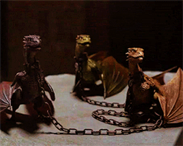 Baby Dragon Attempting Dracarys GIF