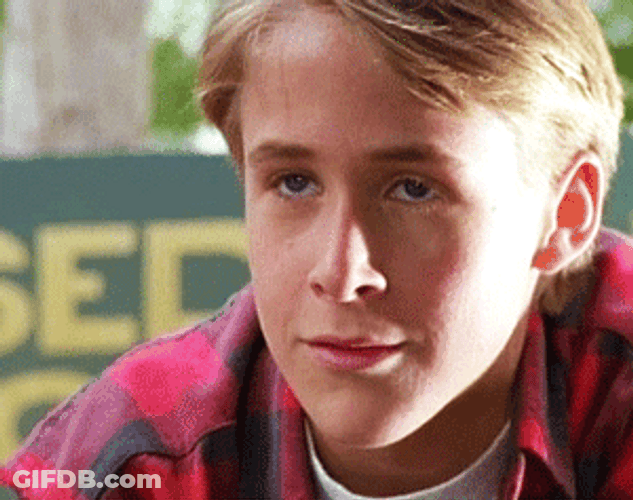 Baby Face Ryan Gosling Smiling GIF