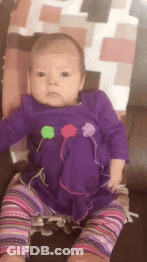 Baby Fever Falling Down Sneezing GIF