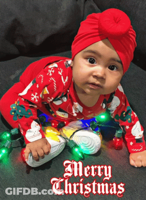 Baby Fever Merry Christmas GIF