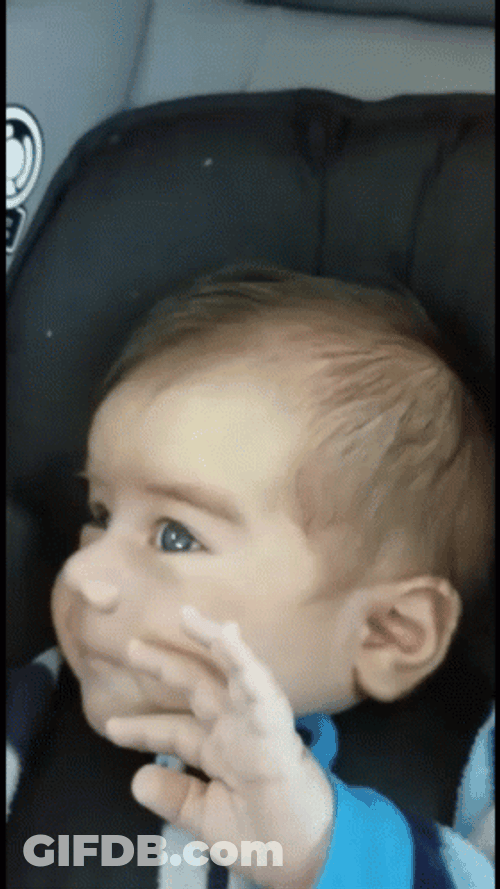 Baby Fever Wiping Face GIF