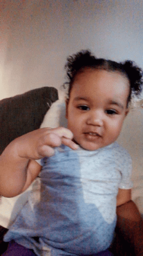 Baby Fingers Crossed GIF