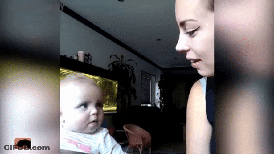 Baby First Word Mama GIF