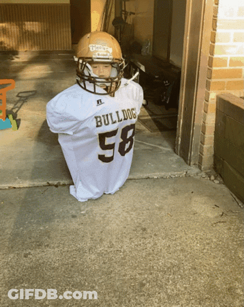 Baby Football Player Is Back GIF