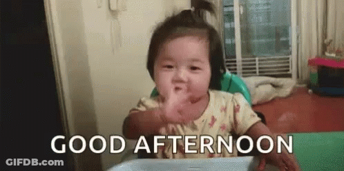 Baby Girl Eating Food Thumbs Up GIF