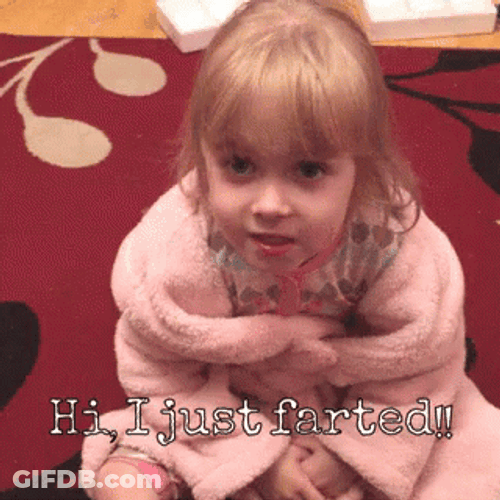Baby Girl Fart Noises GIF