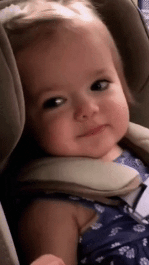 Baby Girl Oooh She Heard Her Favorite Music GIF