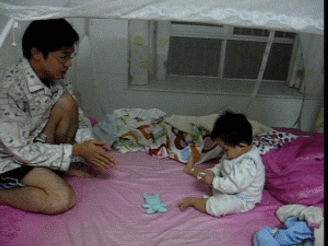 Baby Goku Hame Hame Wave GIF