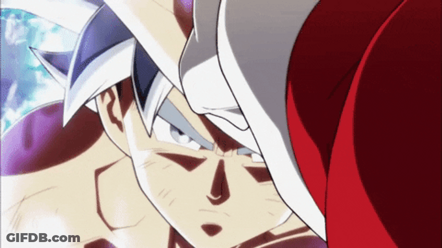 Baby Goku Super Saiyan Bacon GIF