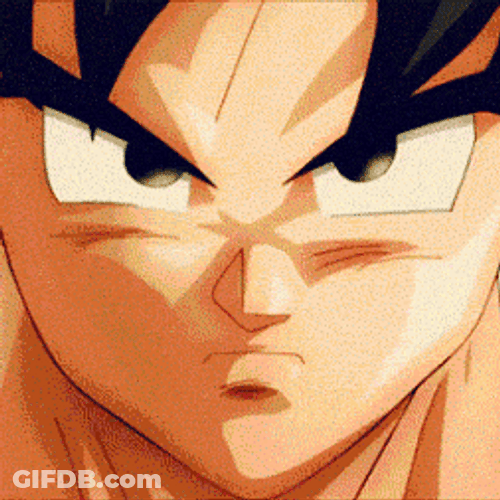 Baby Goku Super Sayan GIF