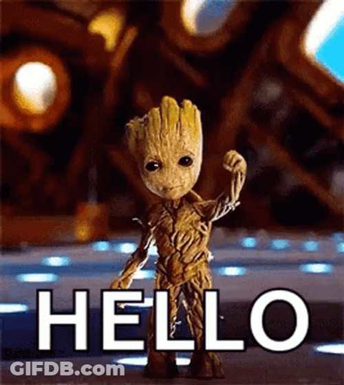 Baby Groot Whatcha Doin GIF