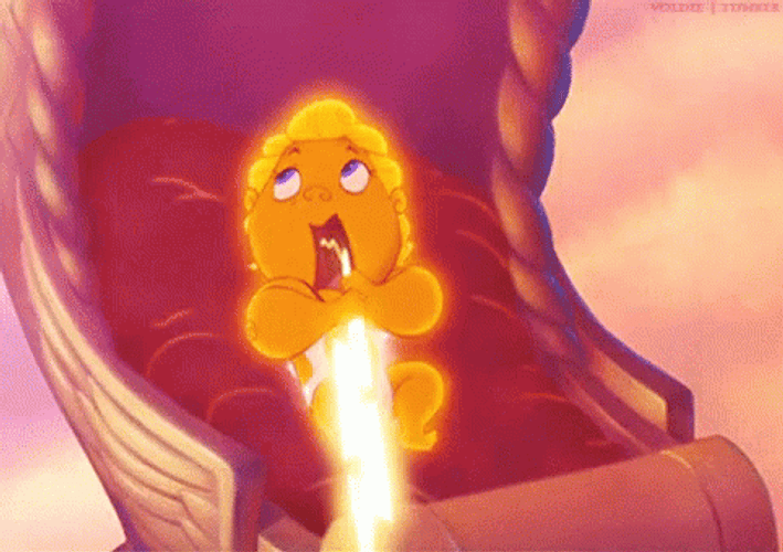 Baby Hercules With Lightning GIF
