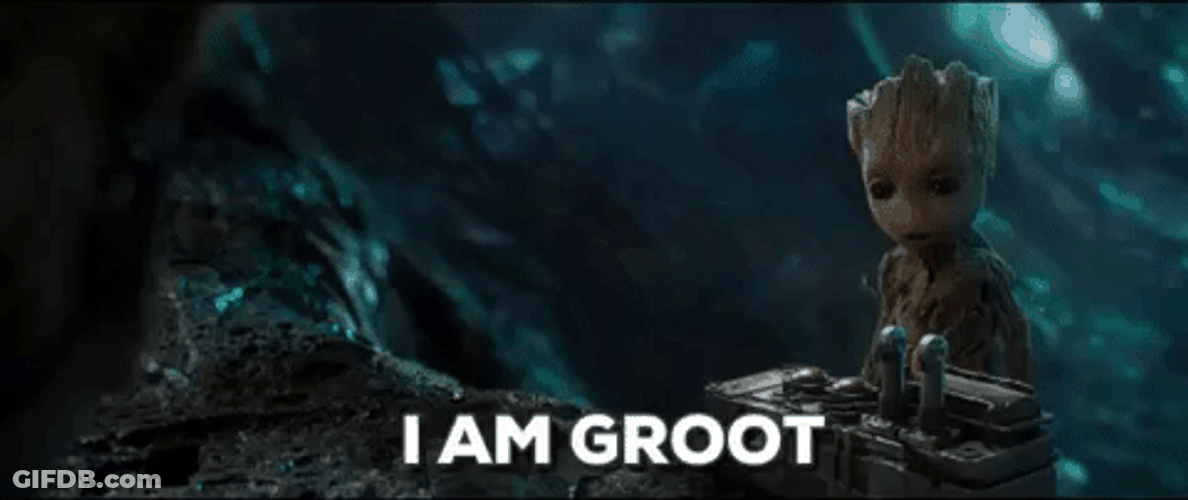 Baby I Am Groot GIF