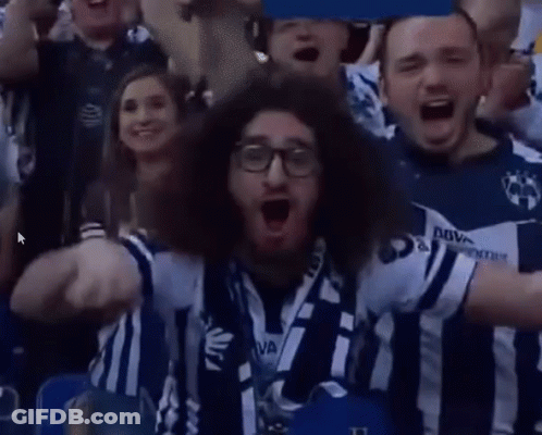 Baby In Yellow Hat Held By Man In Fox Sports Deportes Ad GIF