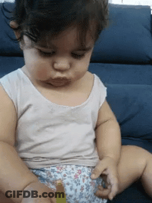 Baby Inhale And Exhale Tummy GIF