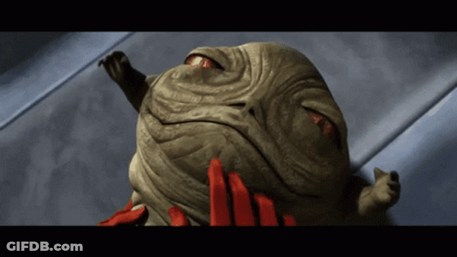 Baby Jabba The Hut Burping GIF