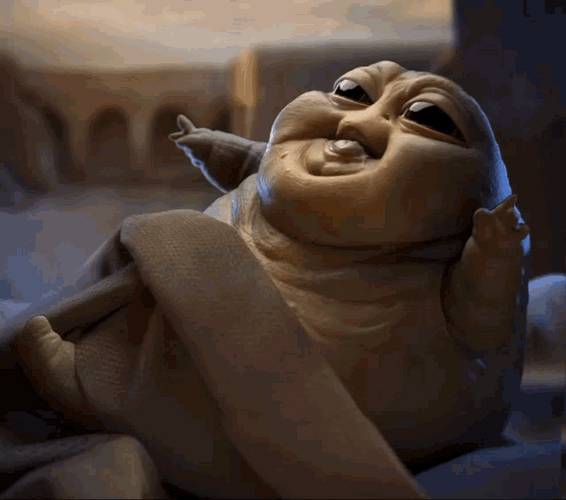 Baby Jabba The Hutt GIF