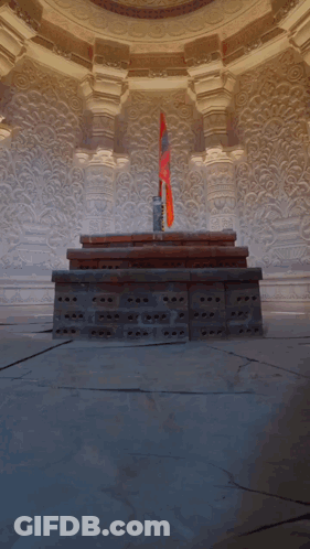 Baby Krishna Walking GIF