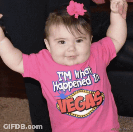 Baby Las Vegas Shirt GIF
