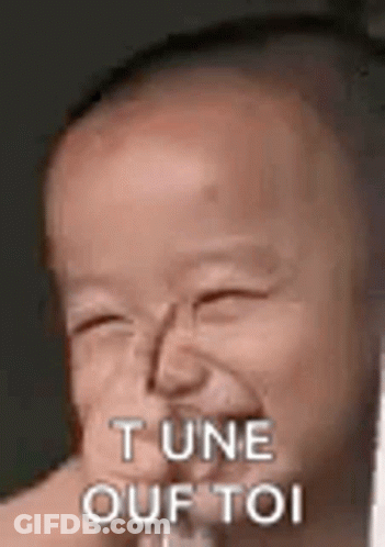 Baby Laughing With Open Mouth GIF
