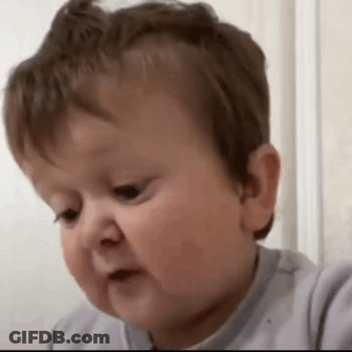 Baby Making Funny Face GIF