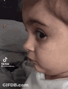 Baby Making Funny Face GIF