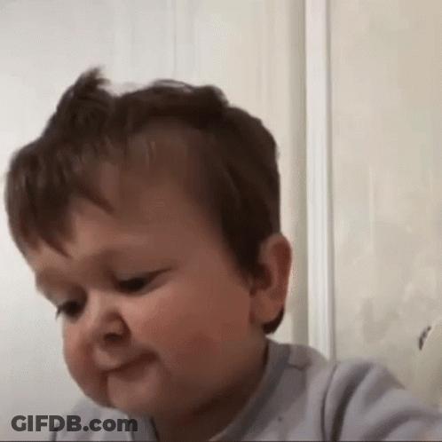 Baby Making Funny Face GIF