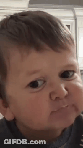 Baby Making Funny Face GIF