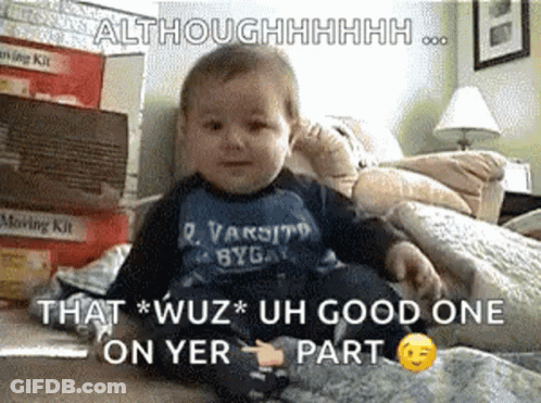 Baby On Bed Moving Boxes Althoughhhhh GIF