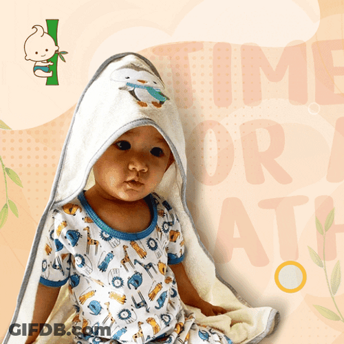 Baby Pajama Time For Bath GIF