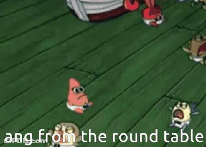 Baby Patrick Meme From The Table GIF