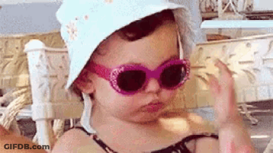 Baby Reaction Toddler GIF