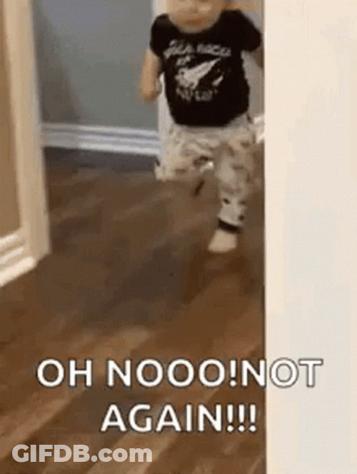 Baby Running Diarrhea Meme GIF
