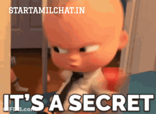 Baby Saying It's A Secret GIF