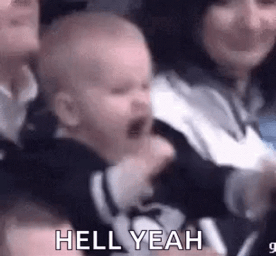 Baby Scream Oh Hell Yeah GIF