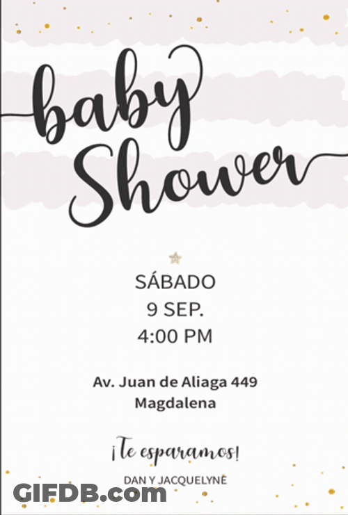 Baby Shower Of Jackie GIF