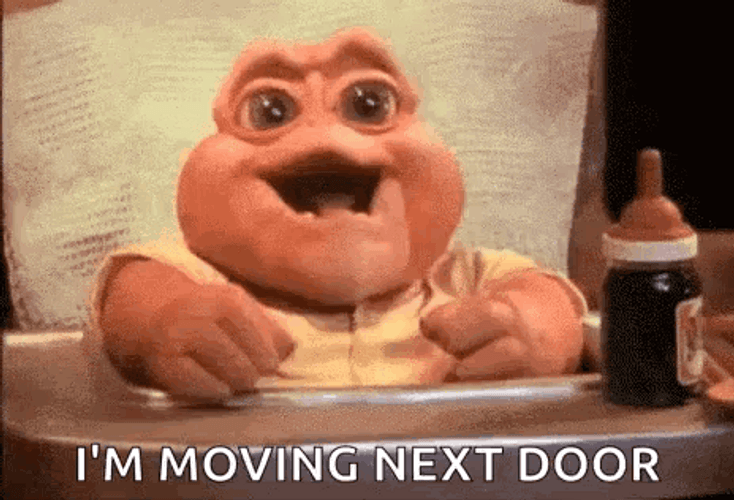 Baby Sinclair Moving Next Door Not The Mama GIF