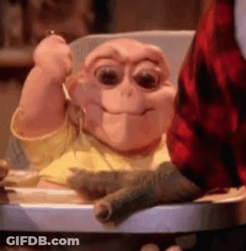 Baby Sinclair Not The Mama GIF