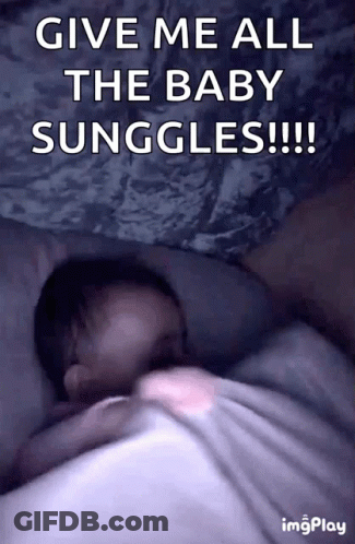 Baby Sleeping In Bed Give Me All The Baby Sunggles GIF