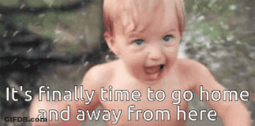 Baby Smiling With Time To Go Home GIF