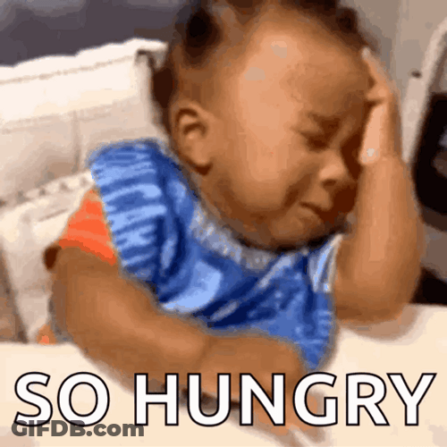 Baby So Hungry Mom Feed Me GIF
