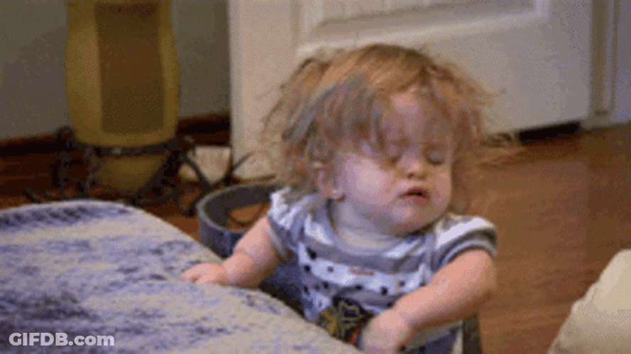 Baby So Tired And Sleepy GIF