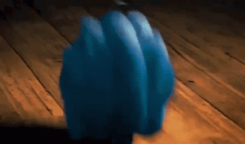 Baby Sonic Laughing Out Loud GIF
