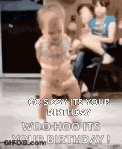 Baby Standing Before Woman Holding Baby GIF